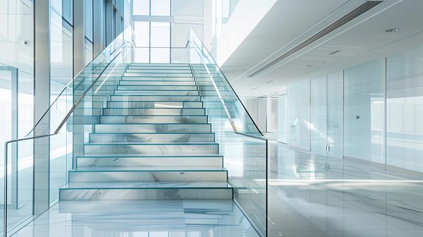 Rambarde d'escalier en verre : de bonnes raisons de faire ce choix